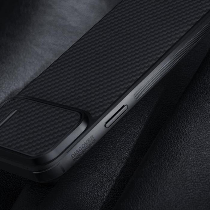 Nillkin - Nillkin iPhone 14 Plus Skal Synthetic Fiber S - Svart