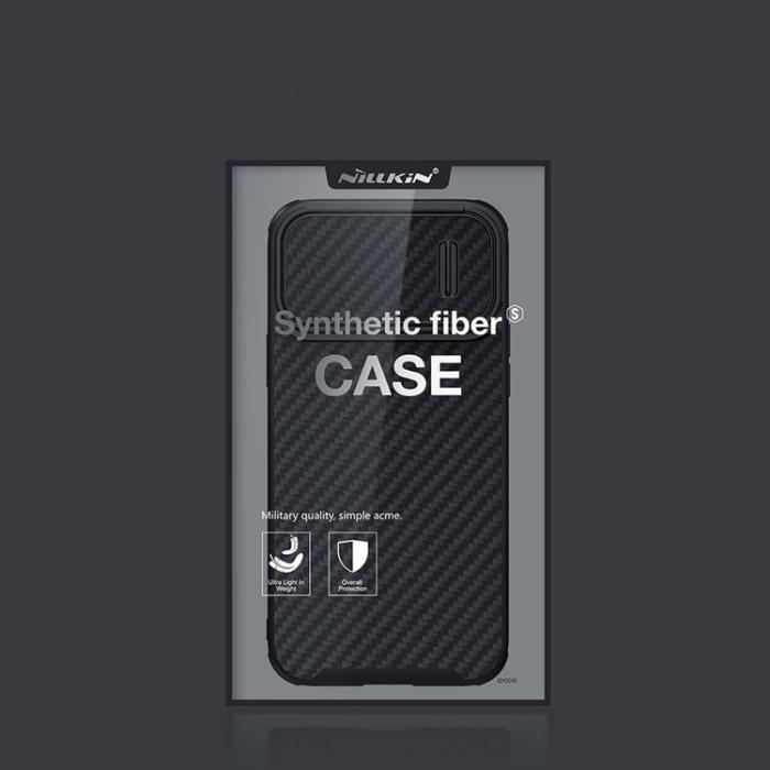 Nillkin - Nillkin iPhone 14 Plus Skal Synthetic Fiber S - Svart