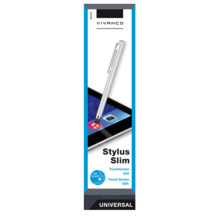 Vivanco - Vivanco SLIM ALU PEN för kapacitiva bildskärmar