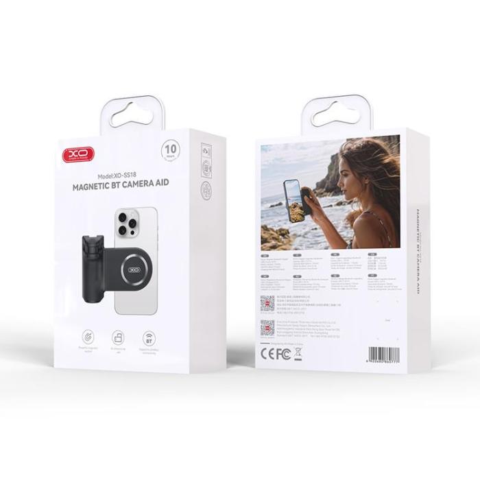 XO - XO MagSafe Selfie Stick Bluetooth SS18 - Svart