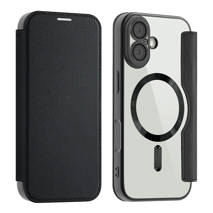 AMORUS iPhone 17 Plånboksfodral MagSafe RFID Blocking - Svart | 2353 | AlltMobil