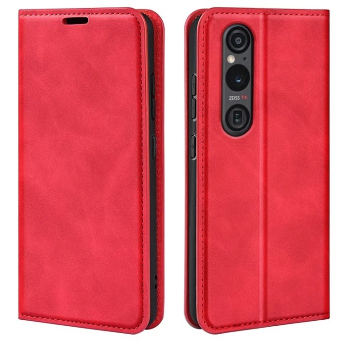 Taltech - Sony Xperia 1 VI Plånboksfodral - Röd