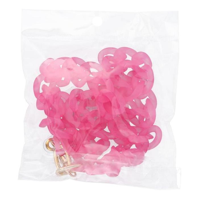 A-One Brand - PANAMA Lång Mobilrem Lanyard 80cm (40cm i öglan) - Rosa
