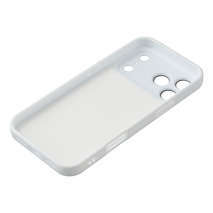 A-One Brand - iPhone 17 Pro Mobilskal MagSafe TPU + PC Skin Touch - Vit