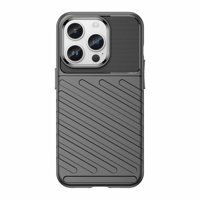 OEM - iPhone 15 Pro Max Mobilskal Thunder Armored - Svart