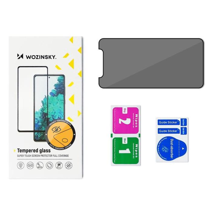 Wozinsky - Wozinsky Galaxy A34 5G/A14 4G/5G Skärmskydd i Härdat Glas Anti Spy Privacy