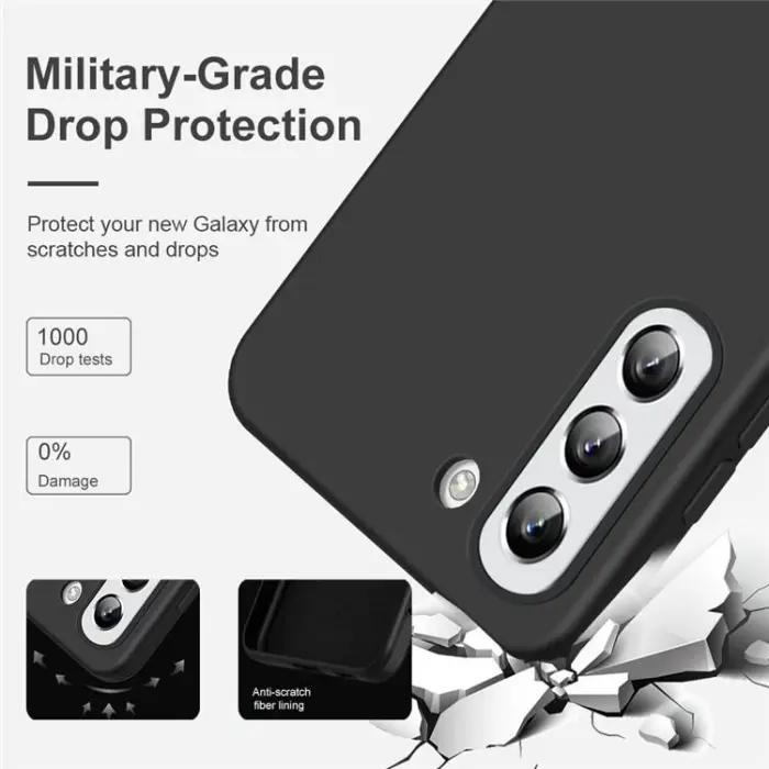 OEM - Galaxy S24 Plus Mobilskal Magsafe Liquid Series - Svart