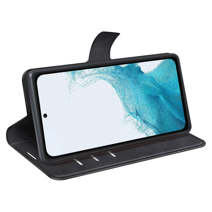 A-One Brand - Galaxy A54 5G Plånboksfodral Calf Flip Folio - Svart