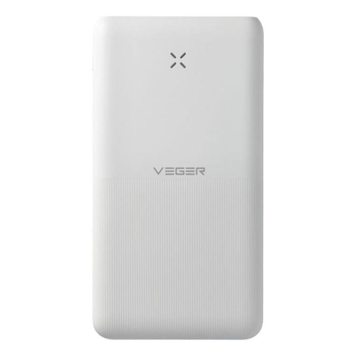 Veger - VEGER Powerbank 20000 mAh 20W PD QC 3.0 3A S22 - Vit