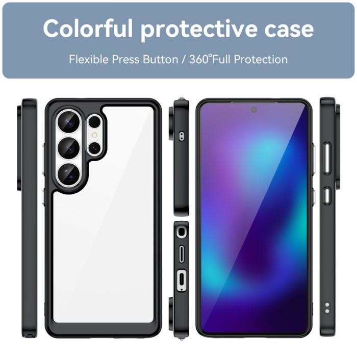 OEM - Mobilskal till Samsung Galaxy S26 Ultra TPU + Akryl Skydd - Klar