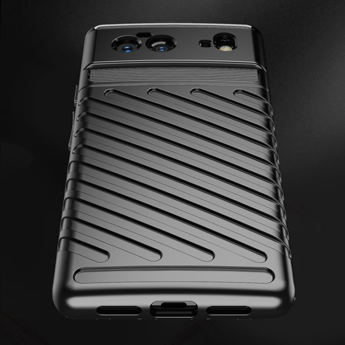 OEM - Google Pixel 6 Mobilskal Thunder Flexible - Svart