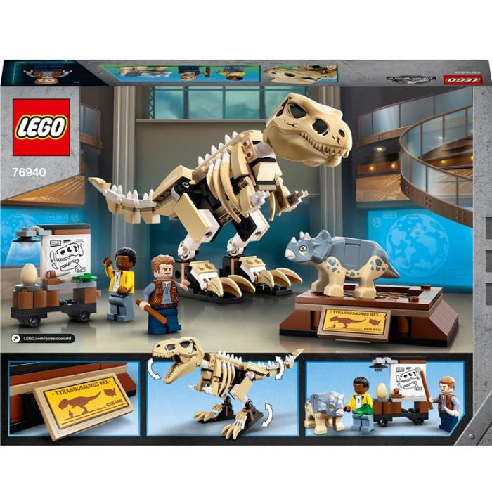 UTGATT5 - LEGO Jurassic World - Fossilutställning med T. rex