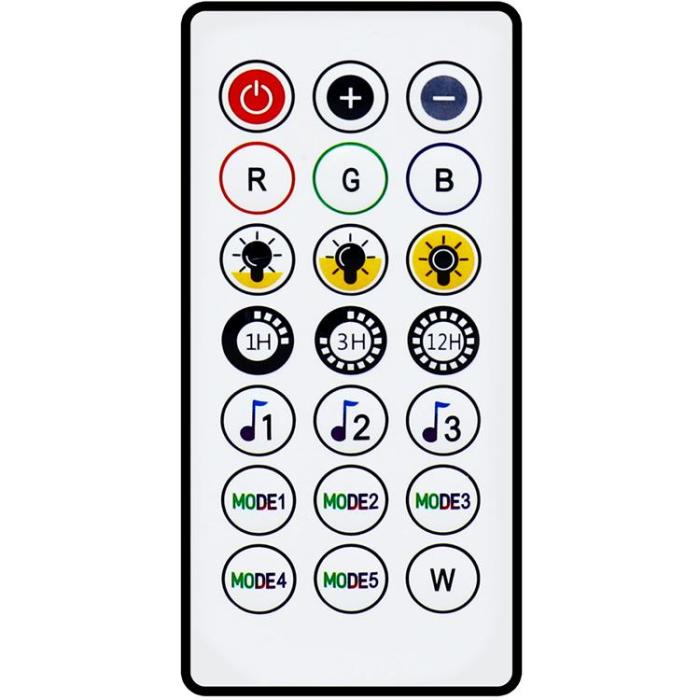 LogiLink - LogiLink RGB-ljusslinga med fjärrkontroll och WiFi Tuya IP65 3 m