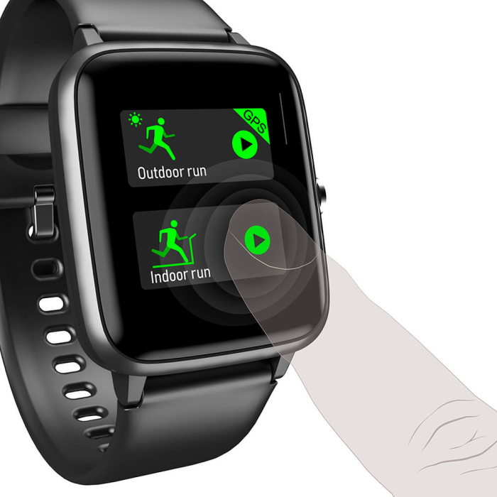 Hama - HAMA Fit Watch 5910 Smart Watch - Svart