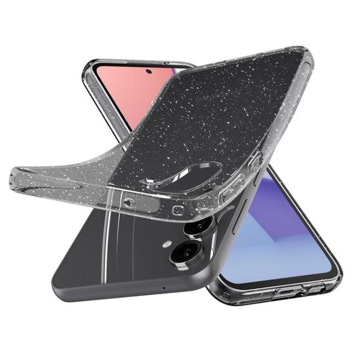 UTGATT - Spigen Galaxy S23 FE Mobilskal Liquid Crystal - Glitter Crystal