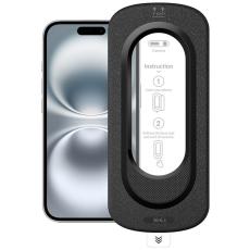 A-One Brand - H&auml;rdat glas Sk&auml;rmskydd F&ouml;r Apple iPhone 16 med Installationsverktyg