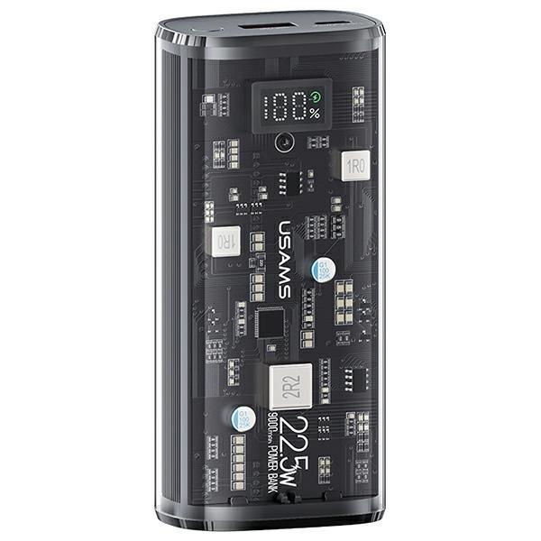 USAMS Powerbank 9000mAh 20W PD QC 3.0 - Svart | 505295 | AlltMobil