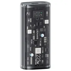 USAMS - USAMS Powerbank 9000mAh 20W PD QC 3.0 - Svart