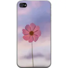 Gustaf - Mobilskal till Apple iPhone 4 med Rosa blomma