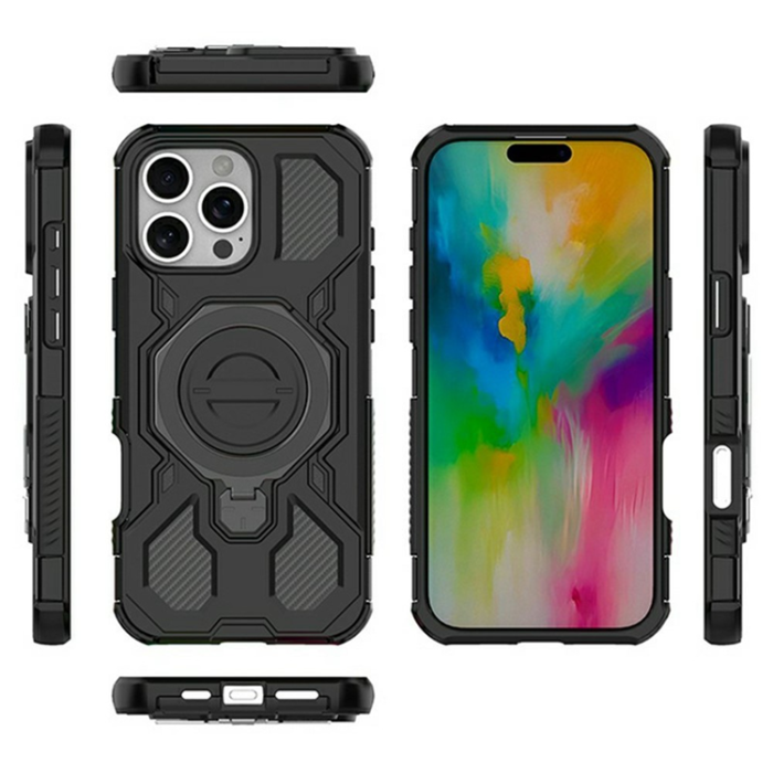 OEM - Mobilskal till iPhone 16 Pro Max Plast Shockproof - Grå