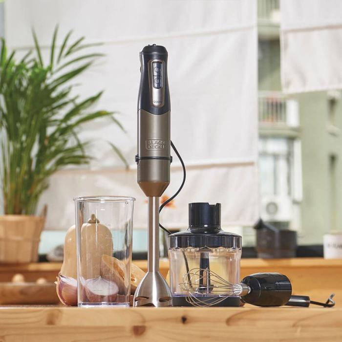 BLACK+DECK - BLACK+DECK Stavmixer 1200W Set
