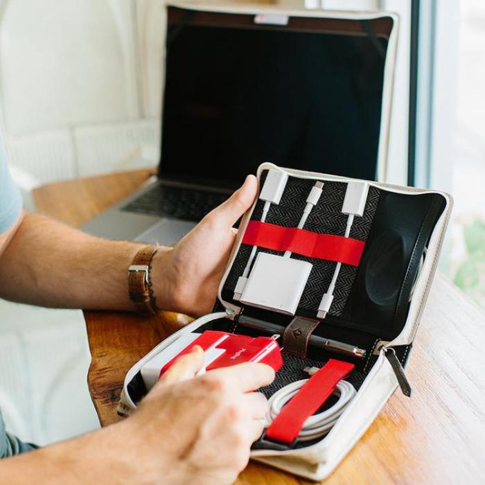 Twelve South - Twelve South BookBook CaddySack För MacBook Laddare Och Adaptrar