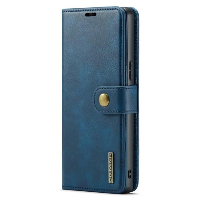 DG.MING - DG.MING Sony Xperia 10 V Plånboksfodral Äkta Läder 2in1 - Blå