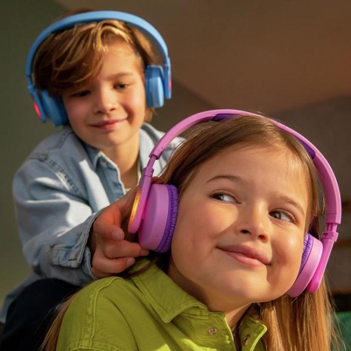Philips - Philips Trådlösa On-ear-hörlurar för barn Rosa