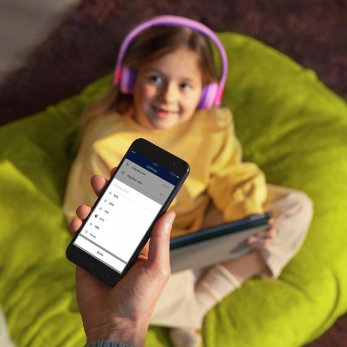 Philips - Philips Trådlösa On-ear-hörlurar för barn Rosa
