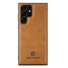 DG.MING - DG.Ming Mobilskal f&ouml;r Samsung Galaxy S26 Ultra Konstl&auml;der PC + TPU - Brun