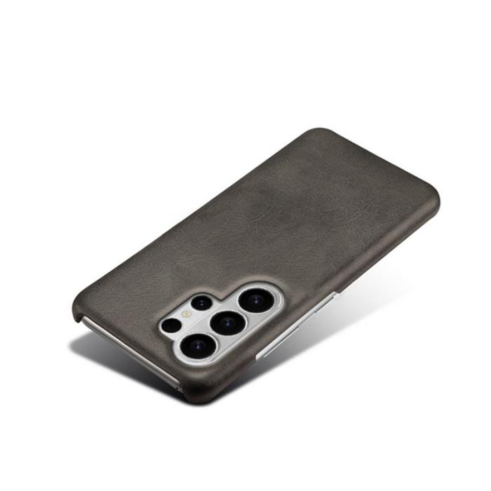 OEM - Mobilskal för Samsung Galaxy S26 Ultra Konstläder PC - Svart