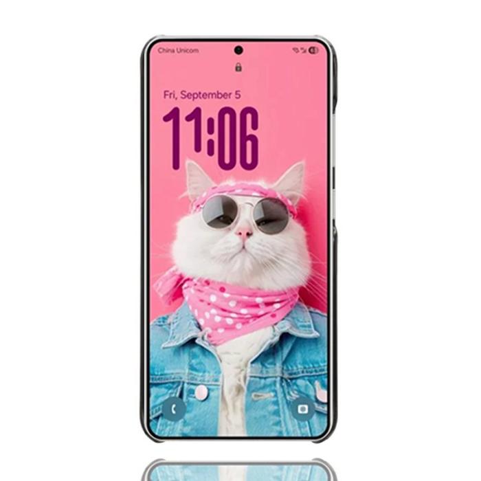 OEM - Mobilskal för Samsung Galaxy S26 Ultra Konstläder PC - Svart