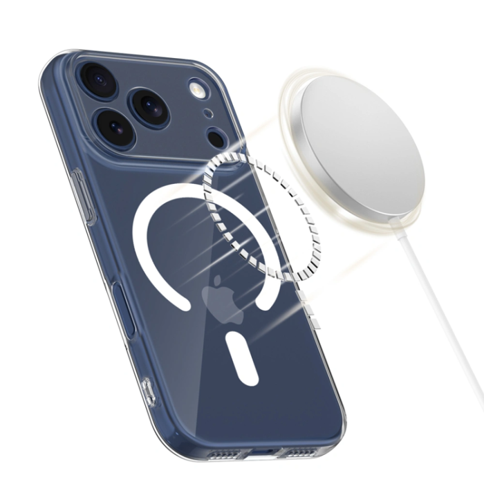 Tech-Protect - Tech-Protect iPhone 17 Pro Max Mobilskal Magsafe Flexair - Clear