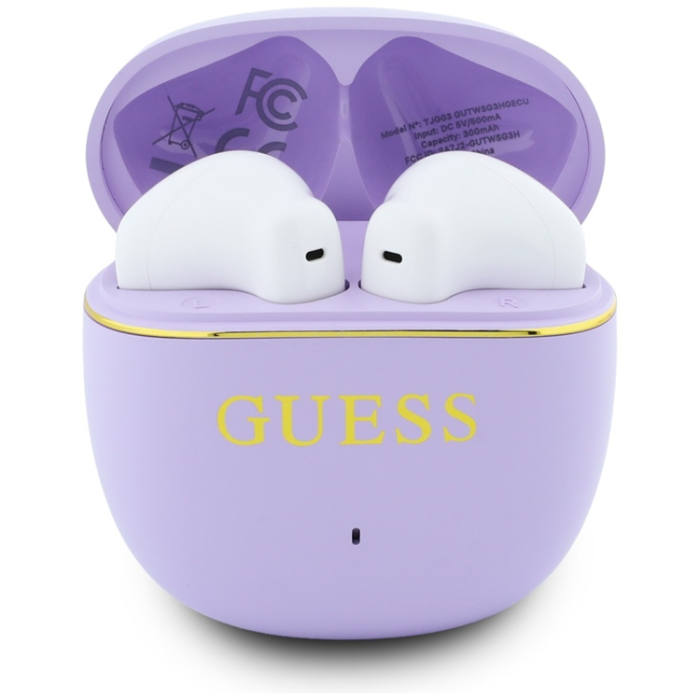 Guess - Guess TWS In-Ear Hörlurar Glossy Gold Line Classic - Lila
