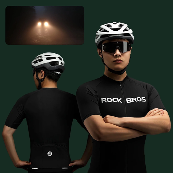 Rockbros - Rockbros Cykeltröja Kortärmad L - Svart