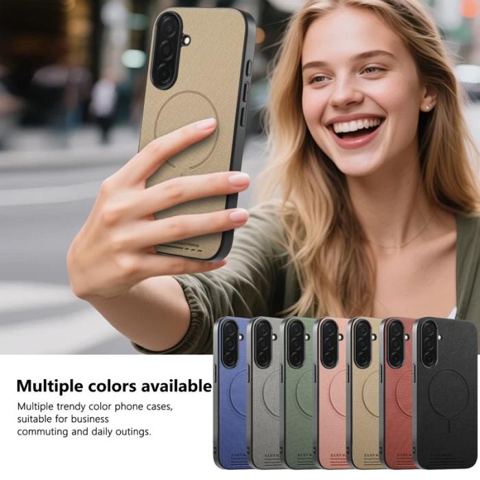OEM - Mobilskal för Samsung Galaxy S26 Magnetiskt PC + TPU - Khaki