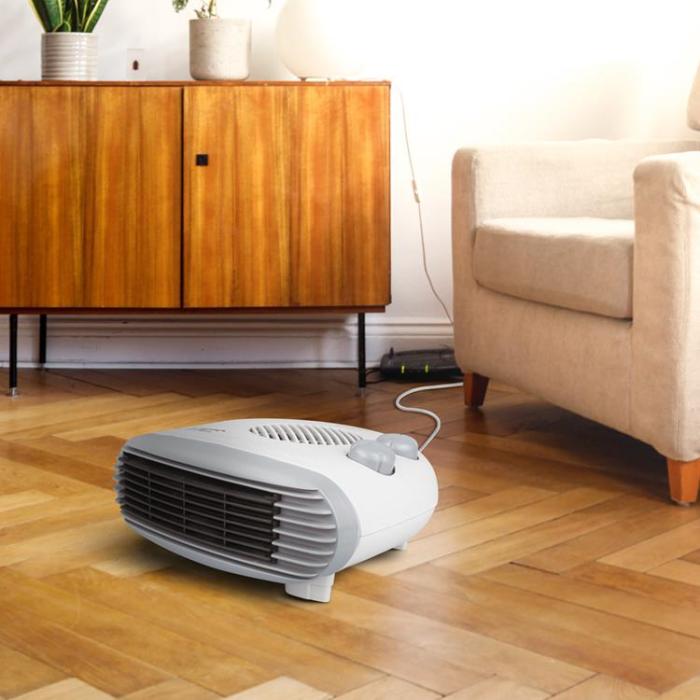 LTC - LTC Värmefläkt 1000/2000W 230V Slim - Vit