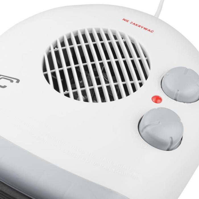 LTC - LTC Värmefläkt 1000/2000W 230V Slim - Vit