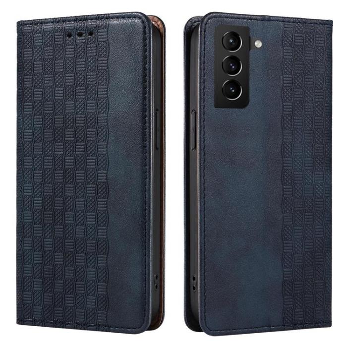 OEM - Galaxy A23 4G/5G Plånboksfodral Magnet Strap Kickstand - Blå