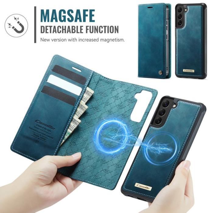 Caseme - CASEME C49 Fodral för Samsung Galaxy S22 5G MagSafe Grön