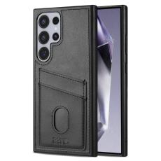 AZNS - AZNS K1 Series Samsung Galaxy S25 Ultra Fodral - Svart PU+TPU