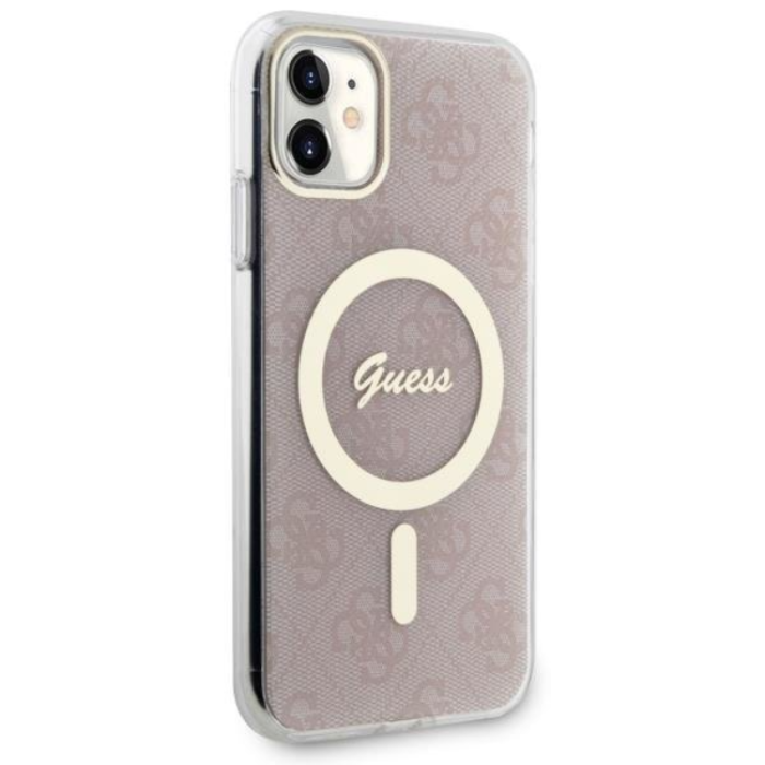 Guess - Guess iPhone 11 Mobilskal MagSafe - Rosa