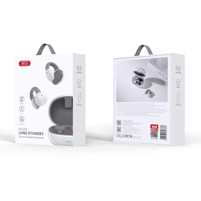 XO - XO In-Ear Trådlös Hörlurar G18 OWS - Vit