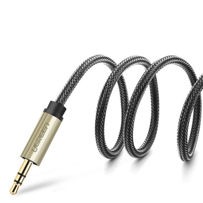 Ugreen - Ugreen Audio Mini Jack 3.5mm Och 2x Jack Kabel 2m - Grå