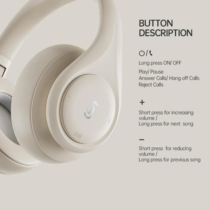 OEM - Over-Ear Trådlösa Hörlurar Bluetooth ANC P9