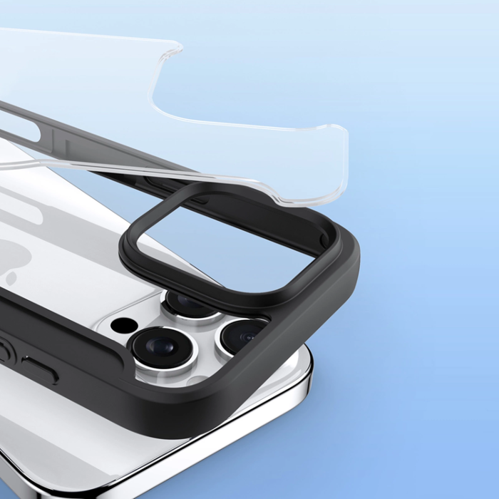 Dux Ducis - Dux Ducis iPhone 16 Pro Plånboksfodral Magsafe Skin X Pro - Svart