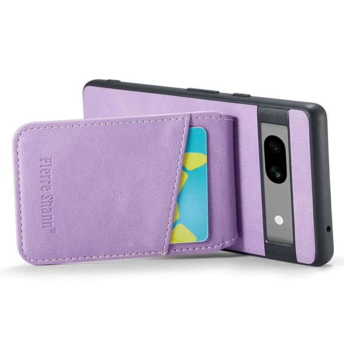 FIERRE SHANN - FIERRE SHANN Google Pixel 7a Fodral PU+TPU - Lila