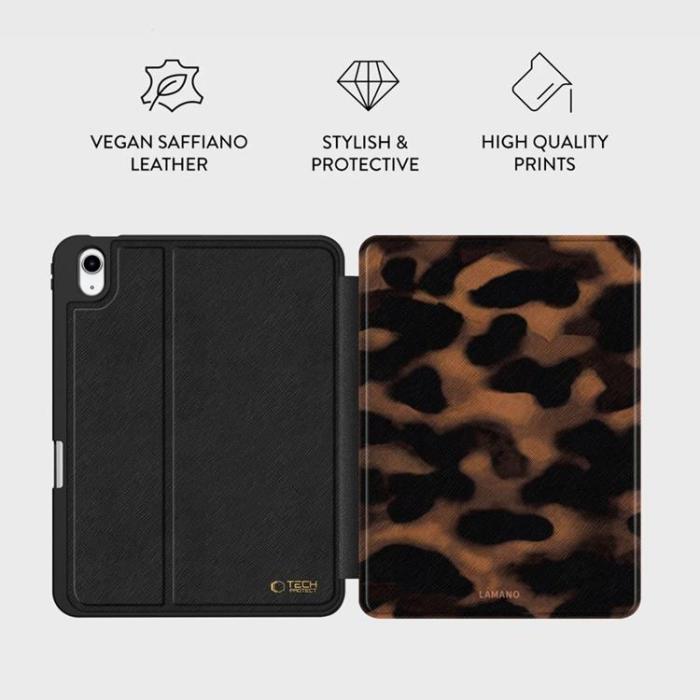 Tech-Protect - Tech-Protect iPad 10.9” (2022)/ 11” (2025) Skal Lamano - Panther