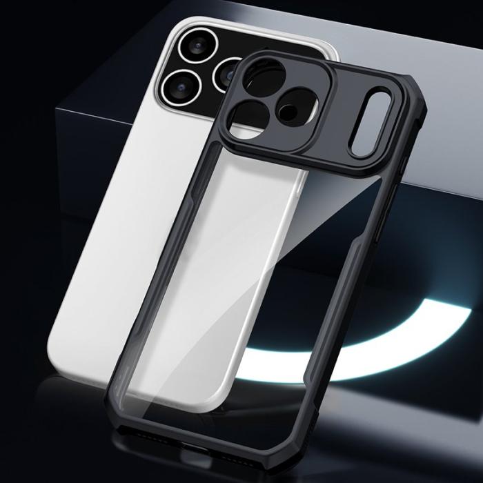 XUNDD - XUNDD Mobilskal till iPhone 17 Pro Dropproof TPU + Akryl Klar Bakside