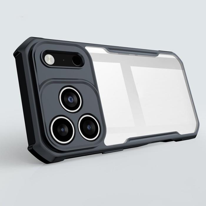 XUNDD - XUNDD Mobilskal till iPhone 17 Pro Dropproof TPU + Akryl Klar Bakside